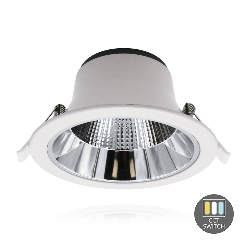 LED Downlight Reflector - Tri Color - 15 Watt - Zaagmaat Ø120-140MM - Outledtl.nl